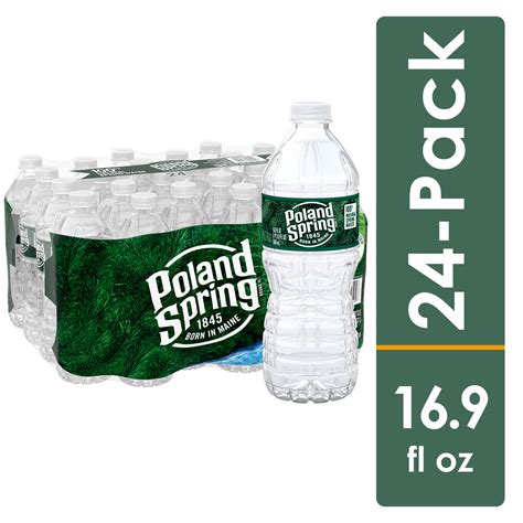24 pack poland spring water bottles